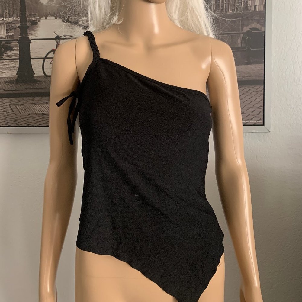 Beautiful Asymmetric Camisole Top XS S Tee